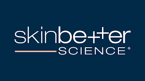 Skincare brand logo in white text
